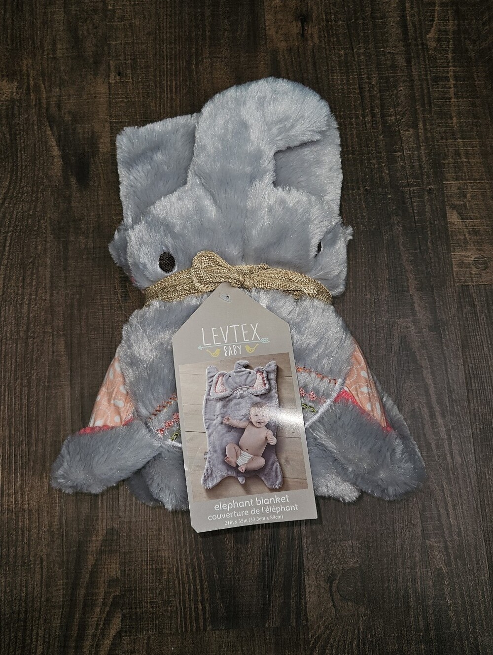 Levtex Baby Elephant Blanket